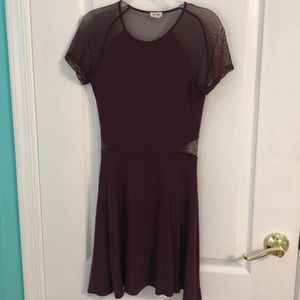 Maroon dress